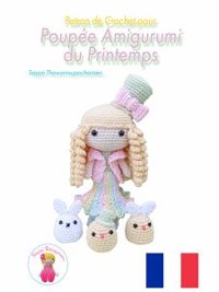 Cover Patron de Crochet pour Poupée Amigurumi du Printemps