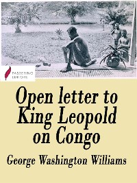 Cover Open letter to King Leopold on Congo
