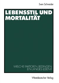 Cover Lebensstil und Mortalität