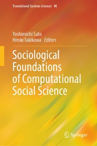 Cover Sociological Foundations of Computational Social Science