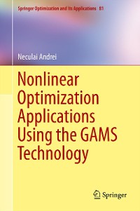Cover Nonlinear Optimization Applications Using the GAMS Technology