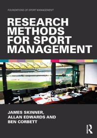 Cover Research Methods for Sport Management
