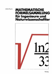 Cover Mathematische Formelsammlung für Ingenieure und Naturwissenschaftler