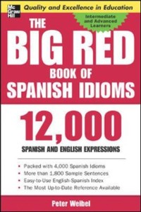 Cover Big Red Book of Spanish Idioms