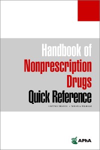 Cover Handbook of Nonprescription Drugs Quick Reference