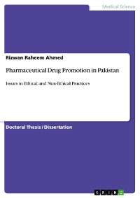 Cover Pharmaceutical Drug Promotion in Pakistan
