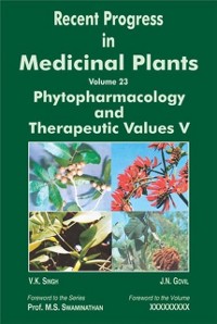 Cover Recent Progress in Medicinal Plants (Phytopharmacology and Therapeutic Values V)