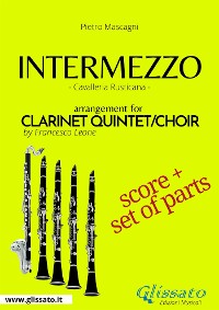 Cover Intermezzo - Clarinet quintet/choir score & parts
