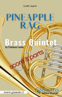 Cover Pineapple Rag -  Brass Quintet (parts & score)