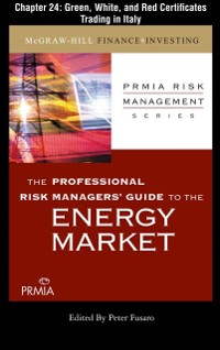 Cover Professional Risk Managers' Guide to the Energy Market, Chapter 24