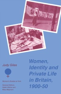 Cover Women, Identity and Private Life in Britain, 1900-50