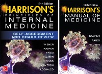 Cover Harrison's Principles of Internal Medicine Self-Assessment and Board Review, 19th Edition and Harrison's Manual of Medicine 19th Edition (EBook) VAL PAK