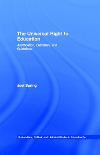 Cover Universal Right to Education