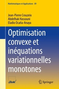 Cover Optimisation convexe et inéquations variationnelles monotones