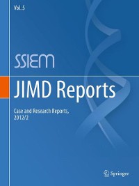 Cover JIMD Reports - Case and Research Reports, 2012/2