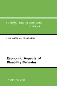 Cover Economic Aspects of Disability Behavior