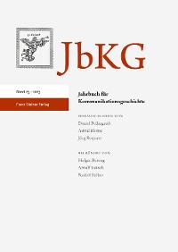 Cover Jahrbuch für Kommunikationsgeschichte 25 (2023)