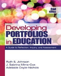 Cover Developing Portfolios in Education