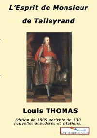 Cover L'esprit de M. de Talleyrand