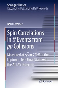 Cover Spin Correlations in tt Events from pp Collisions