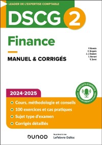 Cover DSCG 2 - Finance - Manuel - 3e éd.