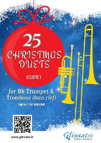 Cover Trumpet and Trombone (b.c.): 25 Christmas Duets volume 1