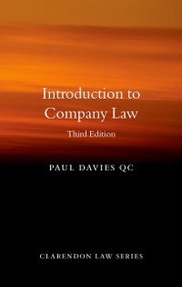 Cover Introduction to Company Law
