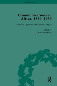 Cover Communications in Africa, 1880-1939, Volume 4
