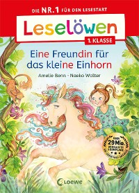 Cover Leselöwen 1. Klasse - Eine Freundin für das kleine Einhorn