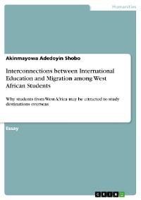 Cover Interconnections between International Education and Migration among West African Students