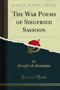 Cover War Poems of Siegfried Sassoon
