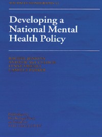 Cover Developing a National Mental Health Policy