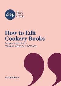Cover How to Edit Cookery Books