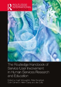 Cover Routledge Handbook of Service User Involvement in Human Services Research and Education