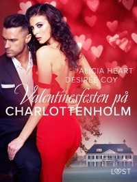Cover Valentinesfesten på Charlottenholm - erotisk novell