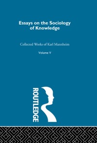 Cover Essays on the Sociology of Knowledge