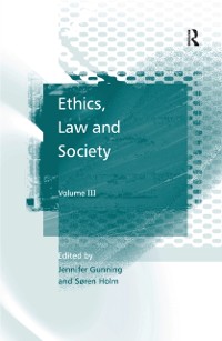 Cover Ethics, Law and Society