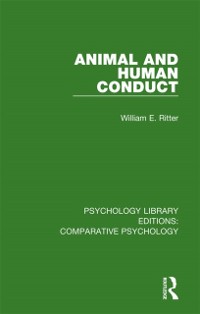 Cover Animal and Human Conduct