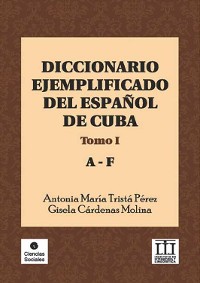 Cover Diccionario ejemplificado del español de Cuba