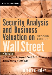 Cover Security Analysis and Business Valuation on Wall Street