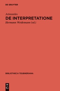 Cover De interpretatione
