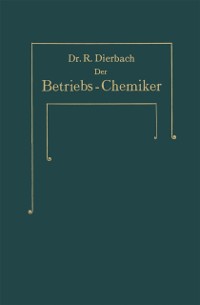 Cover Der Betriebs-Chemiker