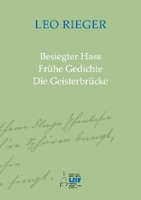 Cover Besiegter Hass Frühe Gedichte Die Geisterbrücke