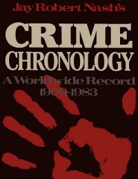 Cover Jay Robert Nash's Crime Chronology