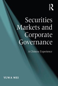 Cover Securities Markets and Corporate Governance