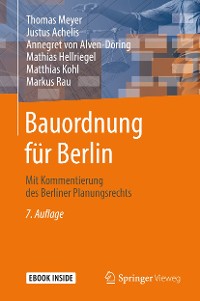 Cover Bauordnung für Berlin