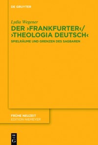 Cover Der ,Frankfurter‘ / ,Theologia deutsch‘