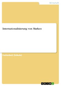 Cover Internationalisierung von Marken