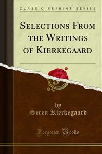 Cover Selections From the Writings of Kierkegaard