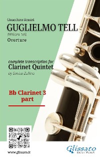 Cover Clarinet 3 part: "Guglielmo Tell" overture arranged for Clarinet Quintet